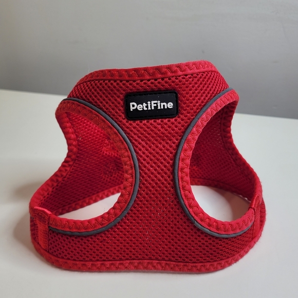 Petifine Step in Red Soft Dog Harness Size Small - Picture 7 of 12